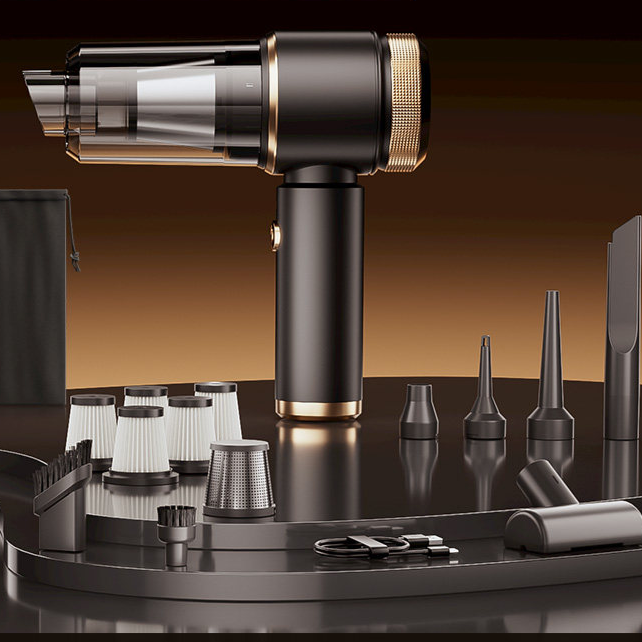 Wireless Handheld Car Vacuum Cleaner with High Power Suction