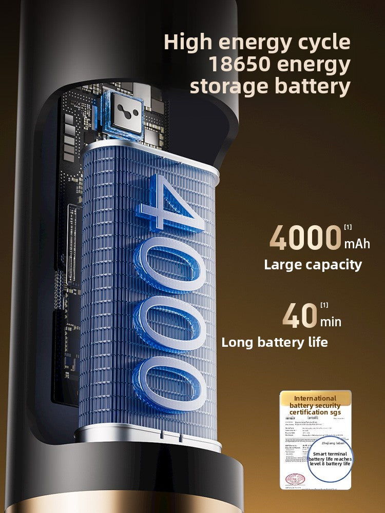 Wireless Handheld Car Vacuum Cleaner with High Power Suction