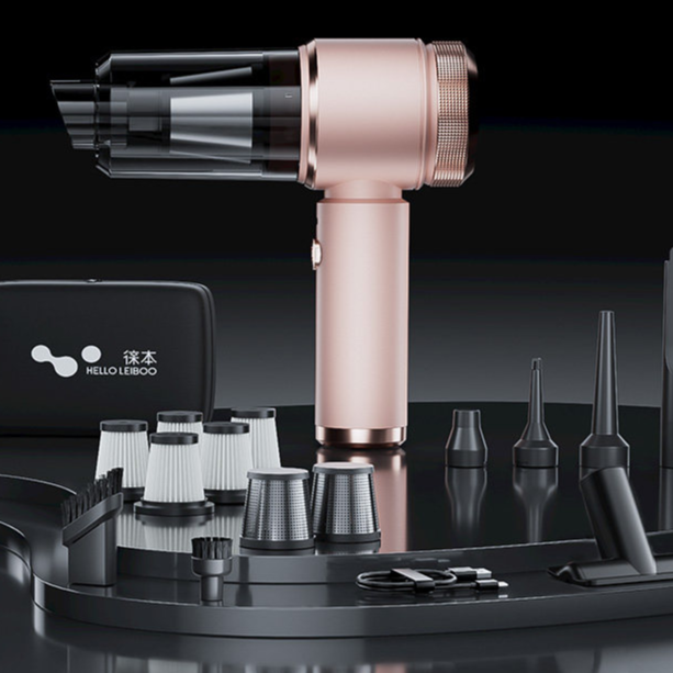 Wireless Handheld Car Vacuum Cleaner with High Power Suction