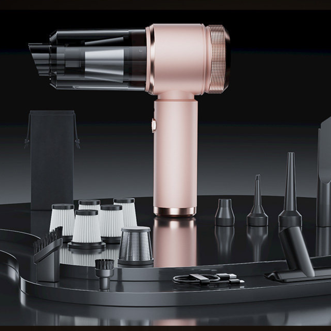 Wireless Handheld Car Vacuum Cleaner with High Power Suction